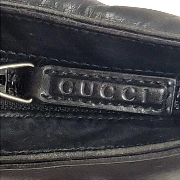 Gucci Vintage Tom Ford Black Leather Bag - Picture 6 of 14